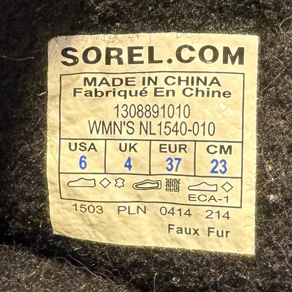 Sorel Women’s winter boots size US 6 - Picture 8 of 8